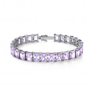 Серебряный браслет GRIGORIEV с фианитом Г09-10-01093-44-00 фото