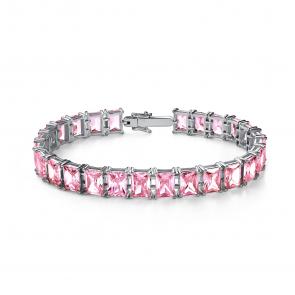 Серебряный браслет GRIGORIEV с фианитом Г09-10-01093-45-00 фото