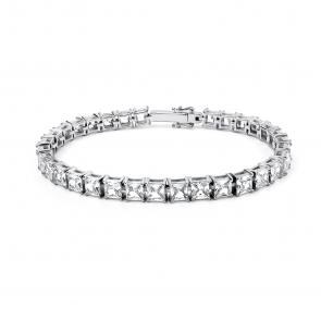 Серебряный браслет GRIGORIEV с фианитом Г09-10-01244-41-00 фото