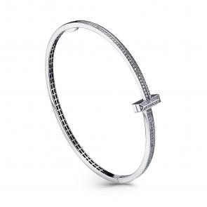 Серебряный браслет GRIGORIEV с фианитом Г09-10-0577-41-00 фото