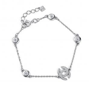 Серебряный браслет GRIGORIEV с фианитом Г09-10-0635-41-00-1 фото