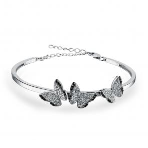 Серебряный браслет GRIGORIEV с фианитом Г09-10-0641-43-00 фото