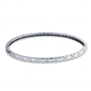 Серебряный браслет GRIGORIEV с фианитом Г09-10-0668-41-00 фото