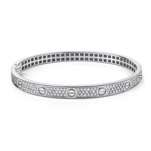 Серебряный браслет GRIGORIEV с фианитом Г09-10-0685-41-00 фото