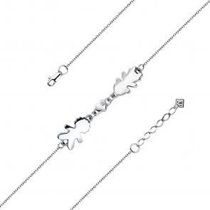 Серебряный браслет GRIGORIEV с фианитом Г09-10-0800-41-00-1 фото