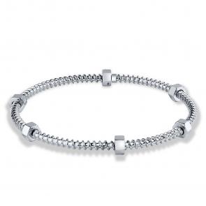 Серебряный браслет GRIGORIEV Г09-10-0970-00-00 фото