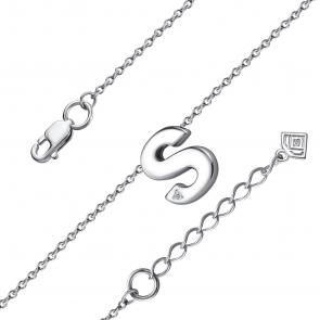 Серебряный браслет GRIGORIEV с фианитом Г09-10-0976-41-00-8 фото