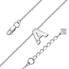 Серебряный браслет GRIGORIEV с фианитом Г09-10-0976-41-00 фото