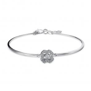 Серебряный браслет GRIGORIEV с фианитом Г09-10-5893-41-00 фото