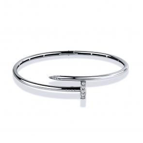 Браслет из белого золота GRIGORIEV с бриллиантом Г09-12-0690-11-00 фото