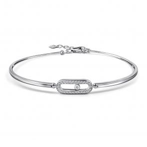 Браслет из белого золота GRIGORIEV с бриллиантом Г09-12-0713-31-00 фото