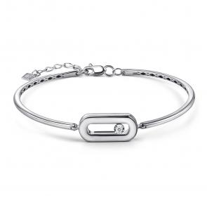 Браслет из белого золота GRIGORIEV с бриллиантом Г09-12-51089-31-00-1 фото