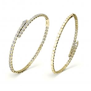 Браслет из лимонного золота GRIGORIEV с бриллиантом Г09-13-0974-11-00-1 фото