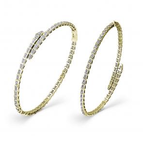 Браслет из лимонного золота GRIGORIEV с бриллиантом Г09-13-0974-11-00 фото