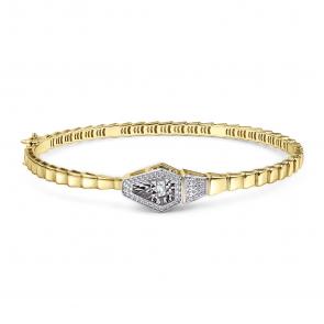 Браслет из лимонного золота GRIGORIEV с бриллиантом Г09-13-51042-31-00 фото