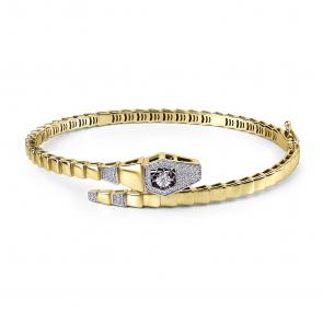 Браслет из лимонного золота GRIGORIEV с бриллиантом Г09-13-51058-31-00 фото