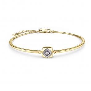 Браслет из лимонного золота GRIGORIEV с бриллиантом Г09-13-51126-31-00 фото