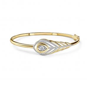 Браслет из лимонного золота GRIGORIEV с бриллиантом Г09-13-51131-31-00 фото