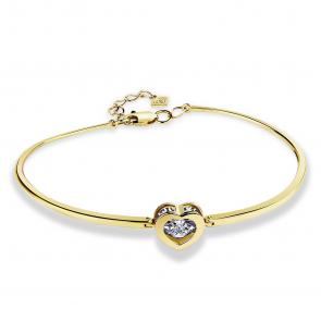 Браслет из лимонного золота GRIGORIEV с бриллиантом Г09-13-5748-31-00 фото