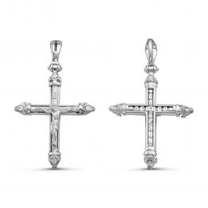 Серебряная подвеска GRIGORIEV с фианитом Г10-01-0017(с) фото