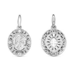 Серебряная подвеска GRIGORIEV с фианитом Г10-01-0021(с) фото