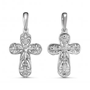 Серебряная подвеска GRIGORIEV с фианитом Г10-01-0028(с) фото