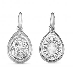 Серебряная подвеска GRIGORIEV с фианитом Г10-01-0040(с) фото