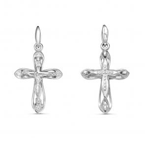 Серебряная подвеска GRIGORIEV с фианитом Г10-01-0043(с) фото