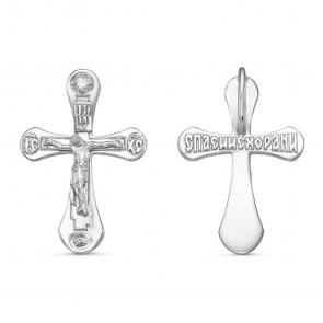 Серебряная подвеска GRIGORIEV с фианитом Г10-01-0049(с) фото