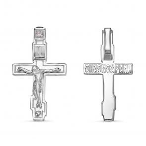 Серебряная подвеска GRIGORIEV с фианитом Г10-01-0050(с) фото