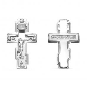 Серебряная подвеска GRIGORIEV с фианитом Г10-01-0058(с) фото