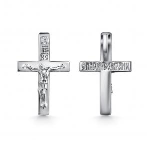 Серебряная подвеска GRIGORIEV с фианитом Г10-01-0066(с) фото