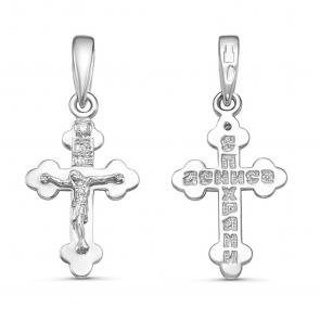 Серебряная подвеска GRIGORIEV с фианитом Г10-01-0070(с) фото