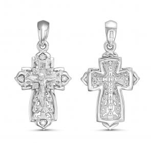 Серебряная подвеска GRIGORIEV с фианитом Г10-10-0002(с) фото