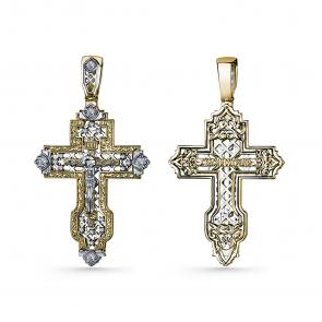 Подвеска из лимонного золота GRIGORIEV с бриллиантом Г10-13-0092-31-00 фото