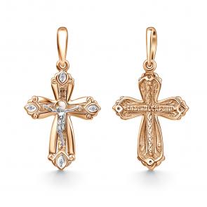 Золотая подвеска GRIGORIEV с бриллиантом Г10-14-0001 фото