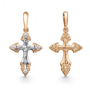 Золотая подвеска GRIGORIEV с бриллиантом Г10-14-0003 фото