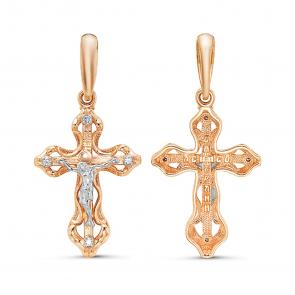 Золотая подвеска GRIGORIEV с бриллиантом Г10-14-0007 фото