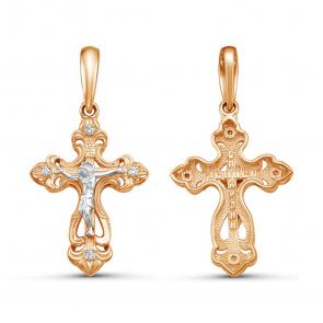 Золотая подвеска GRIGORIEV с бриллиантом Г10-14-0009 фото