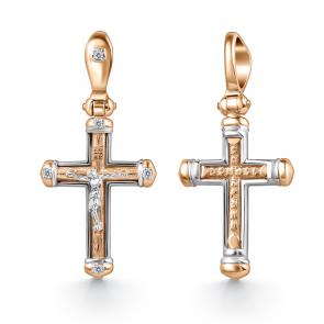 Золотая подвеска GRIGORIEV с бриллиантом Г10-14-0014 фото