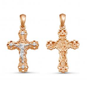 Золотая подвеска GRIGORIEV с бриллиантом Г10-14-0023 фото