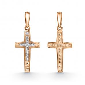 Золотая подвеска GRIGORIEV с бриллиантом Г10-14-0029 фото