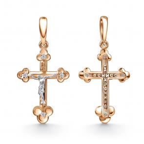 Золотая подвеска GRIGORIEV с бриллиантом Г10-14-0033 фото