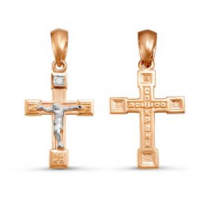 Золотая подвеска GRIGORIEV с бриллиантом Г10-14-0034 фото