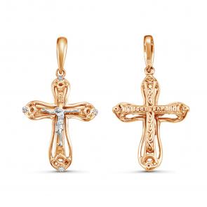 Золотая подвеска GRIGORIEV с бриллиантом Г10-14-0045 фото