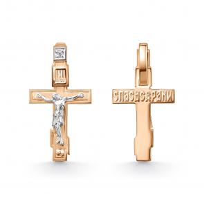 Золотая подвеска GRIGORIEV с бриллиантом Г10-14-0050 фото