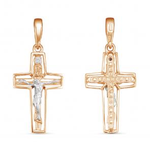 Золотая подвеска GRIGORIEV с бриллиантом Г10-14-0051 фото