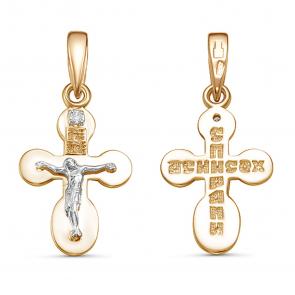 Золотая подвеска GRIGORIEV с бриллиантом Г10-14-0065 фото