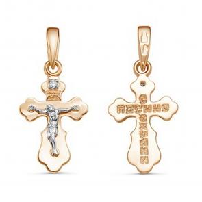 Золотая подвеска GRIGORIEV с бриллиантом Г10-14-0068 фото