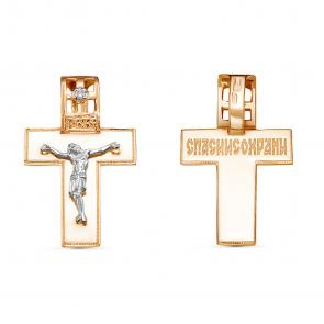 Золотая подвеска GRIGORIEV с бриллиантом Г10-14-0071 фото